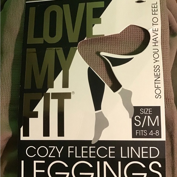 One 5 One Love My Fit Lined Fleece Leggings (NWT) - Picture 5 of 5
